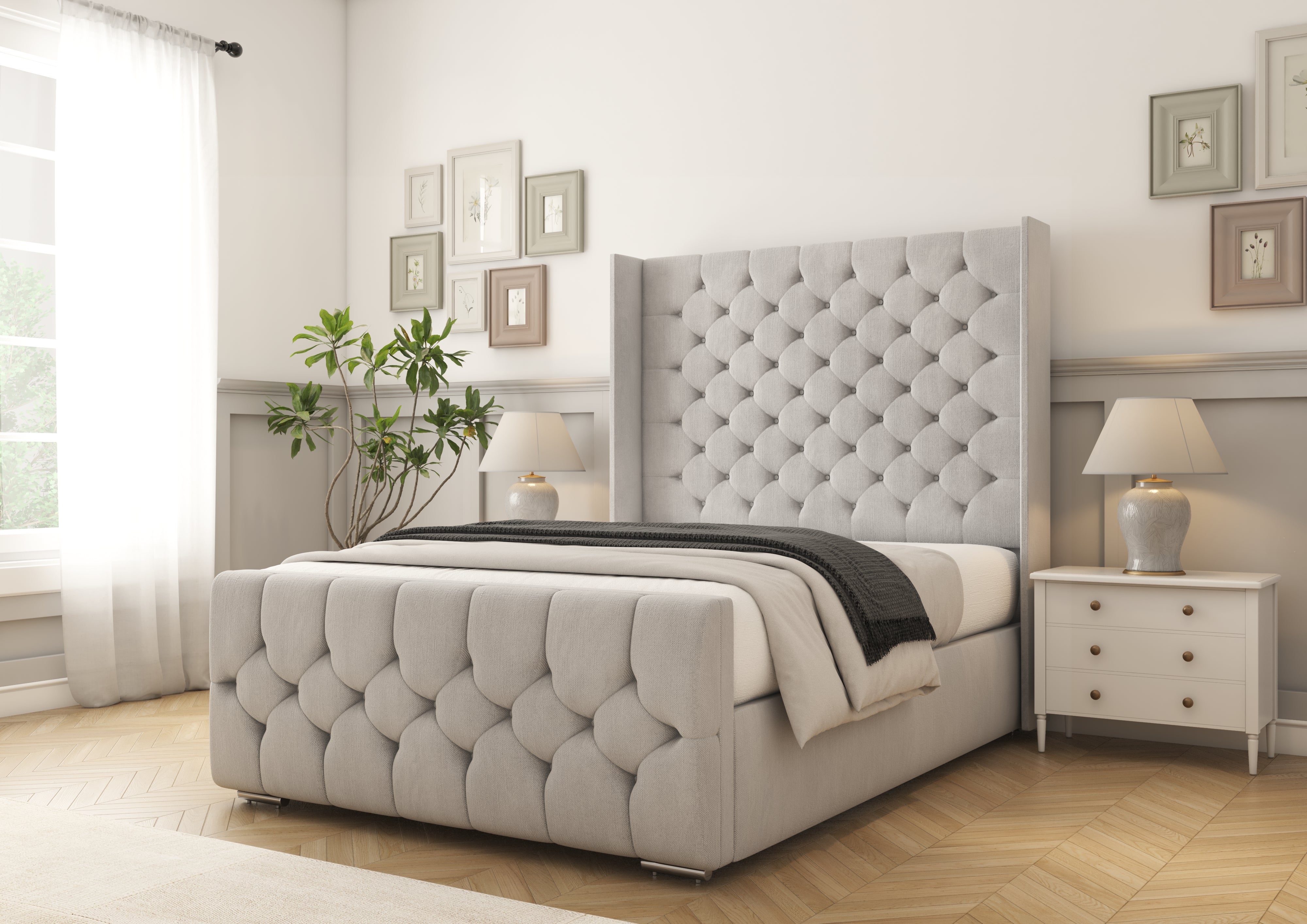 Monte Carlo bed frame