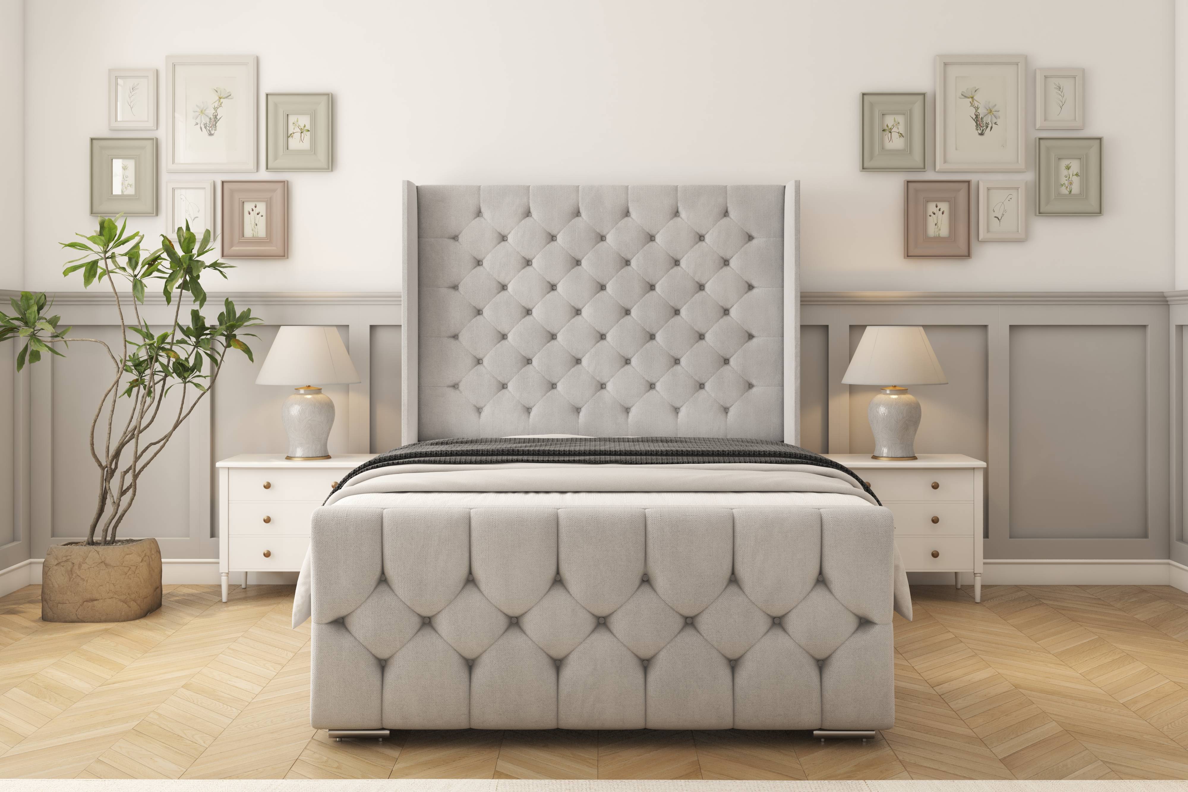 Monte Carlo bed frame