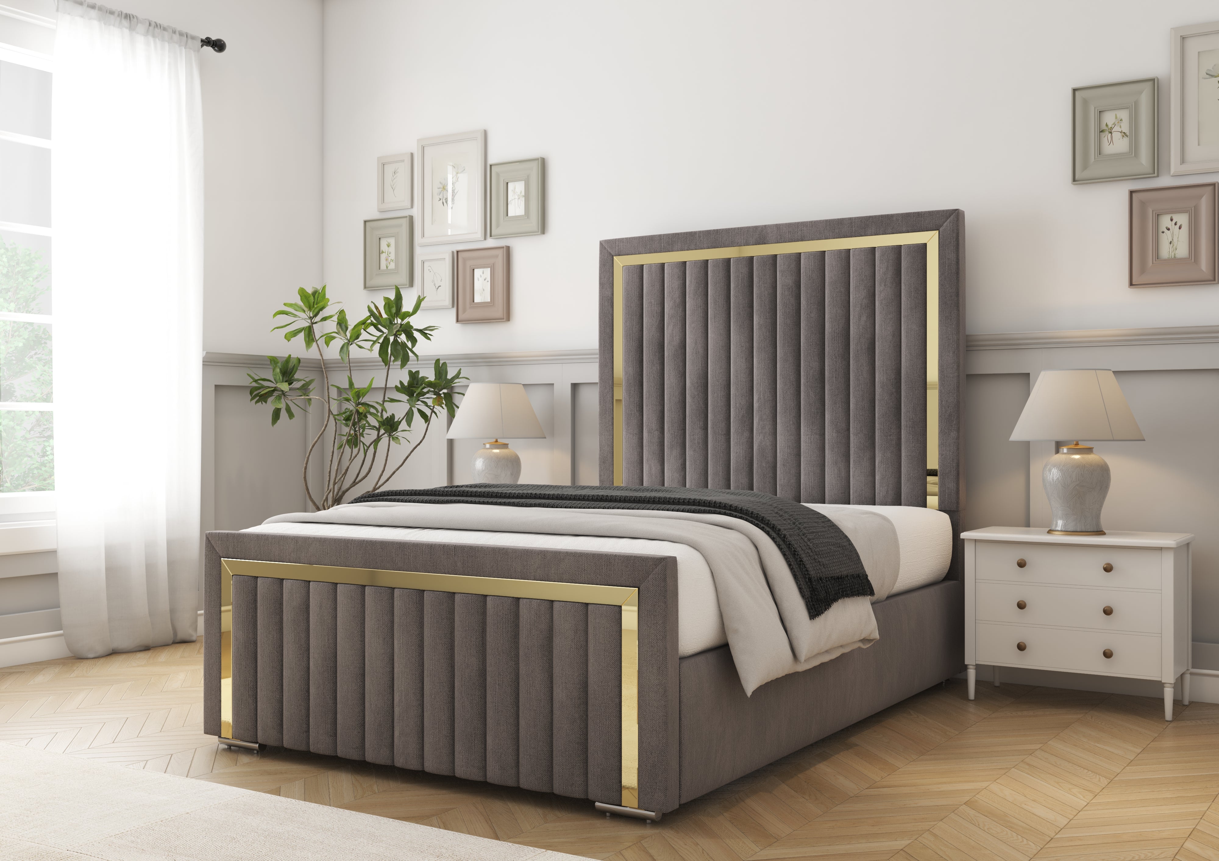 Boston Gold bed frame - Comfort Beds