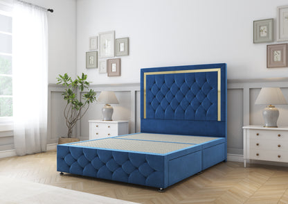 Sofia Gold Divan Bed