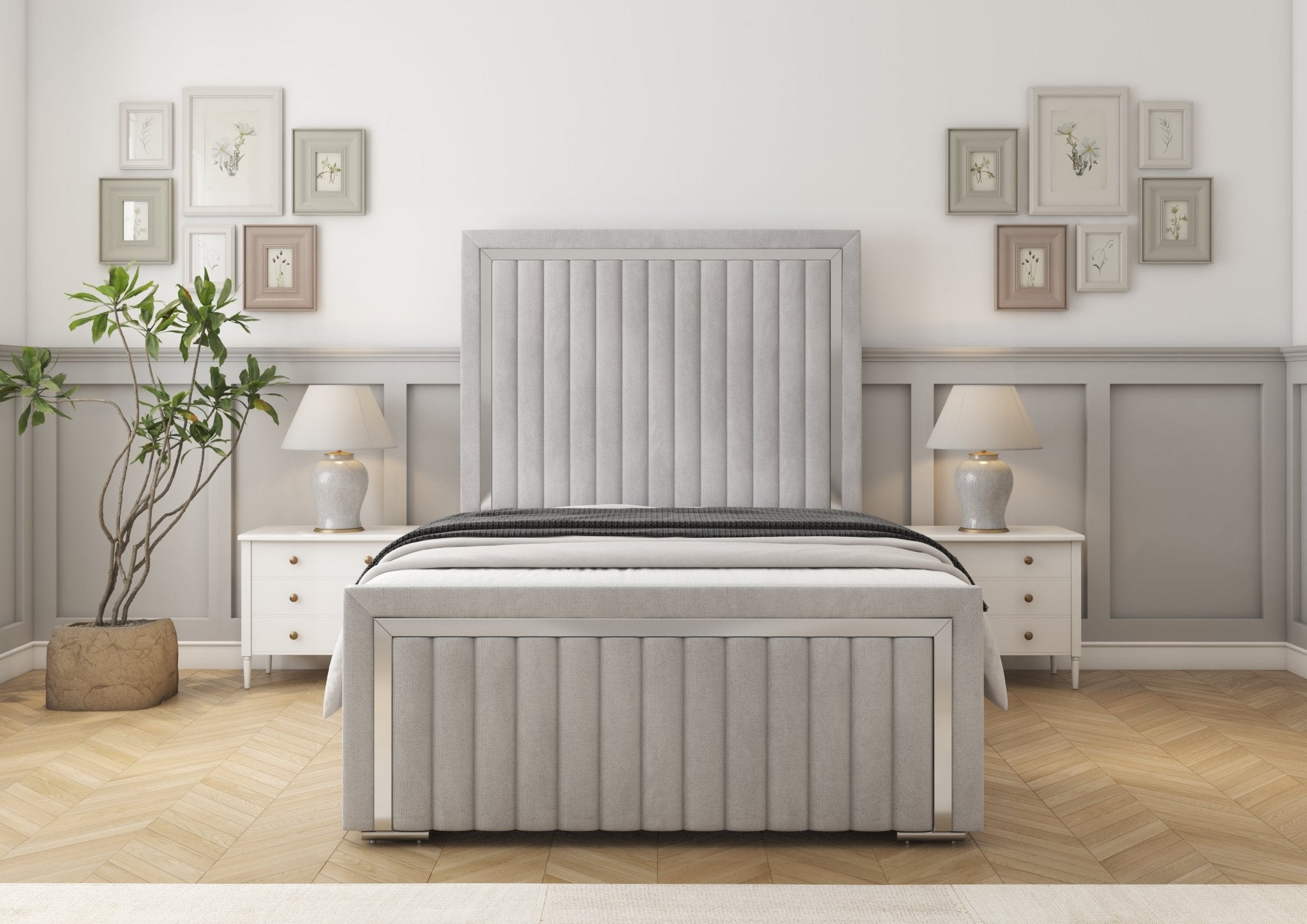 Boston Chrome Bed frame