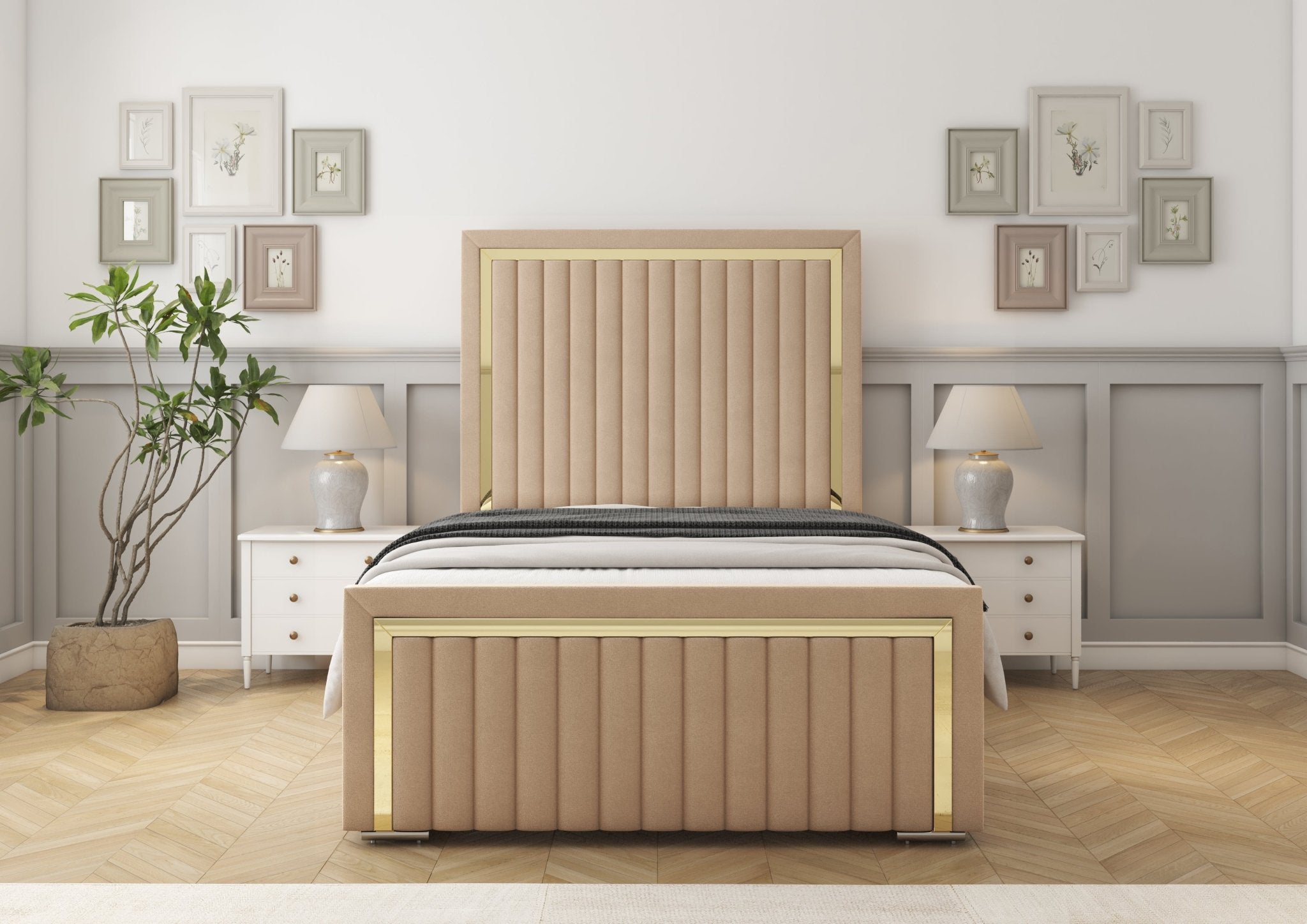 Boston Gold Divan Bed