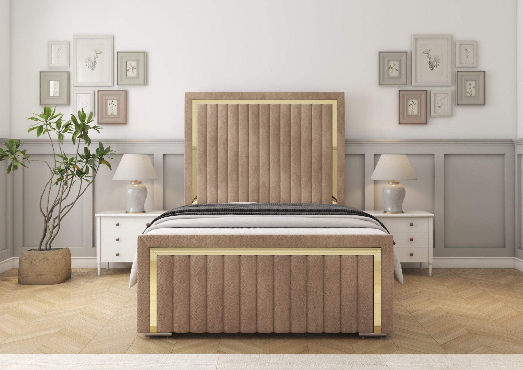 Boston Gold Divan Bed