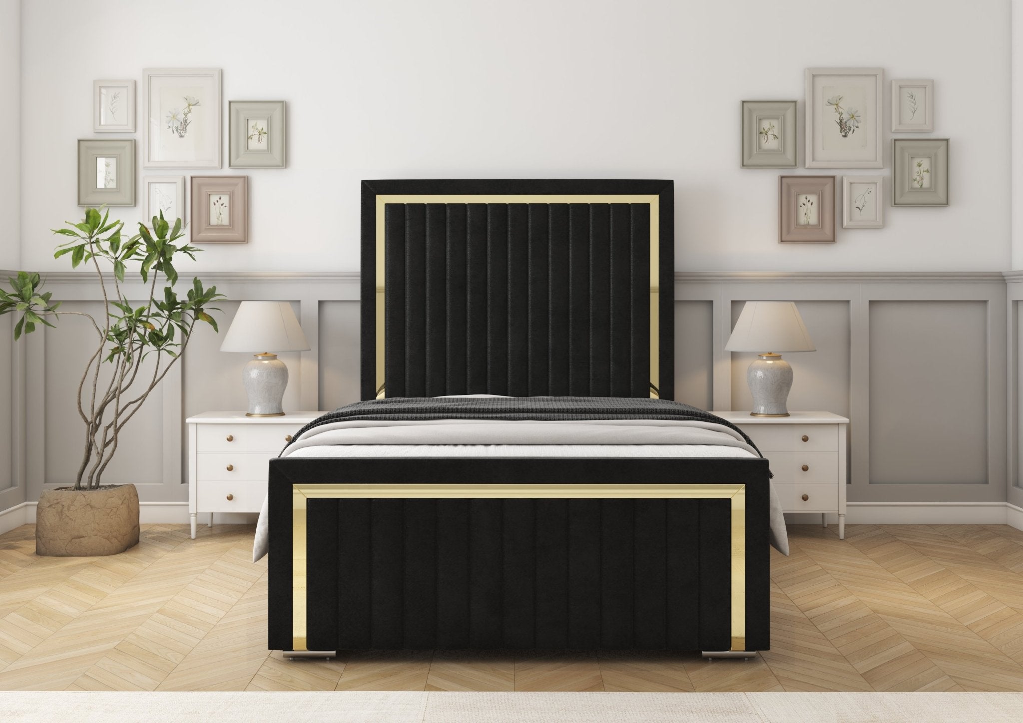 Boston Gold Divan Bed