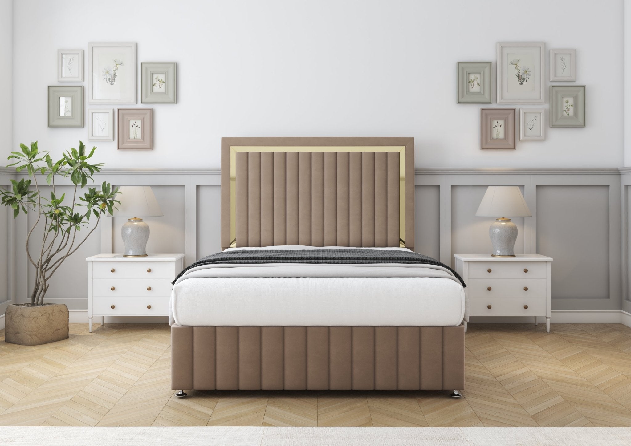 Boston Gold Divan Bed