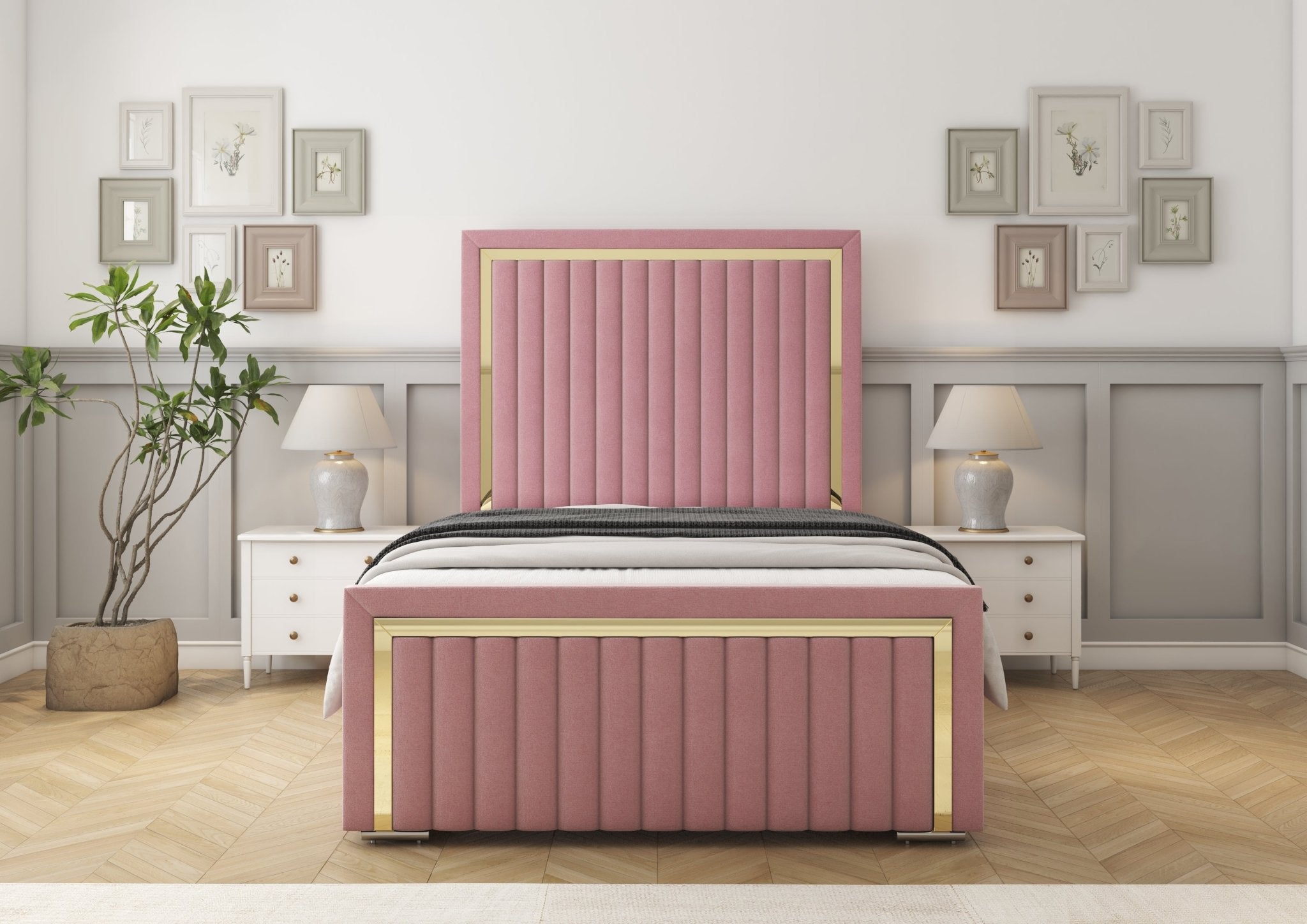 Boston Gold Divan Bed