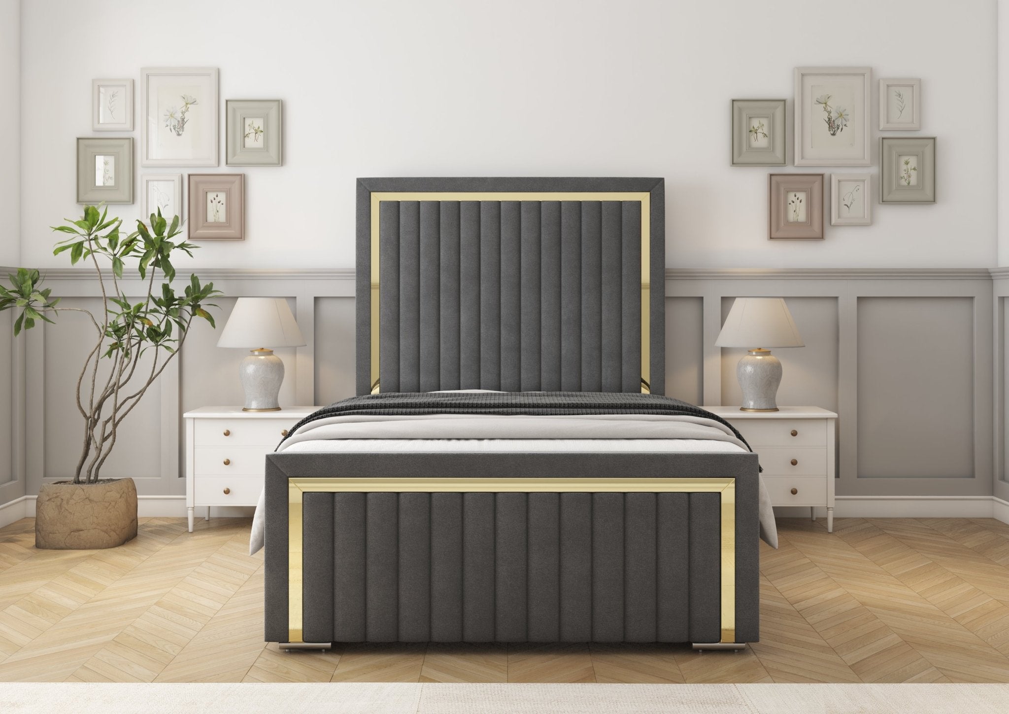 Boston Gold Divan Bed