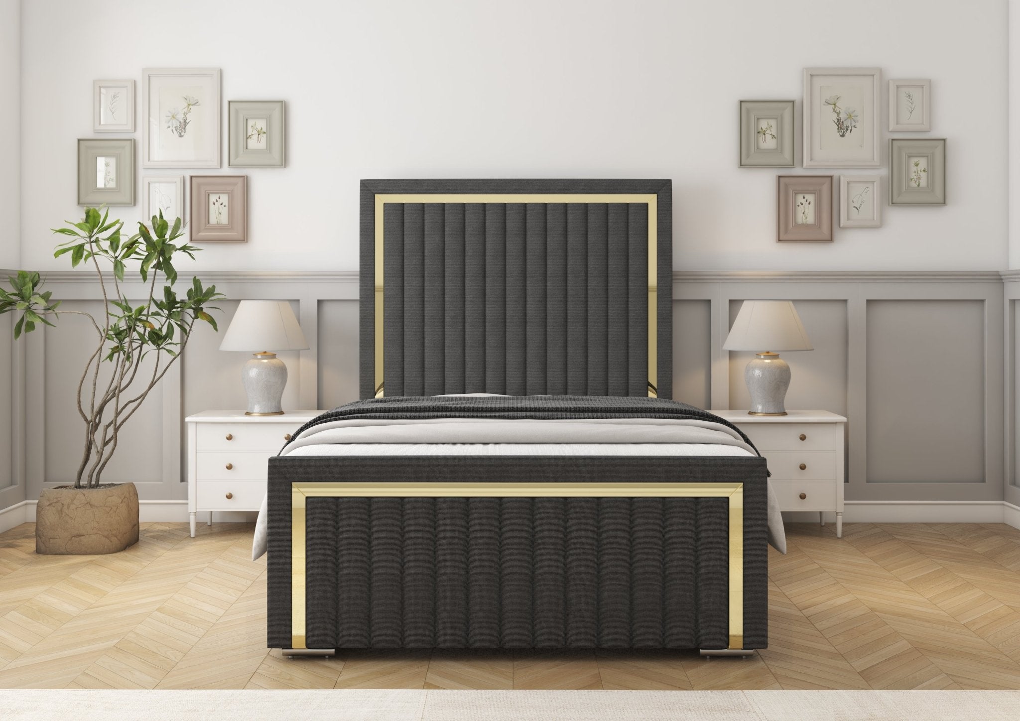 Boston Gold Divan Bed