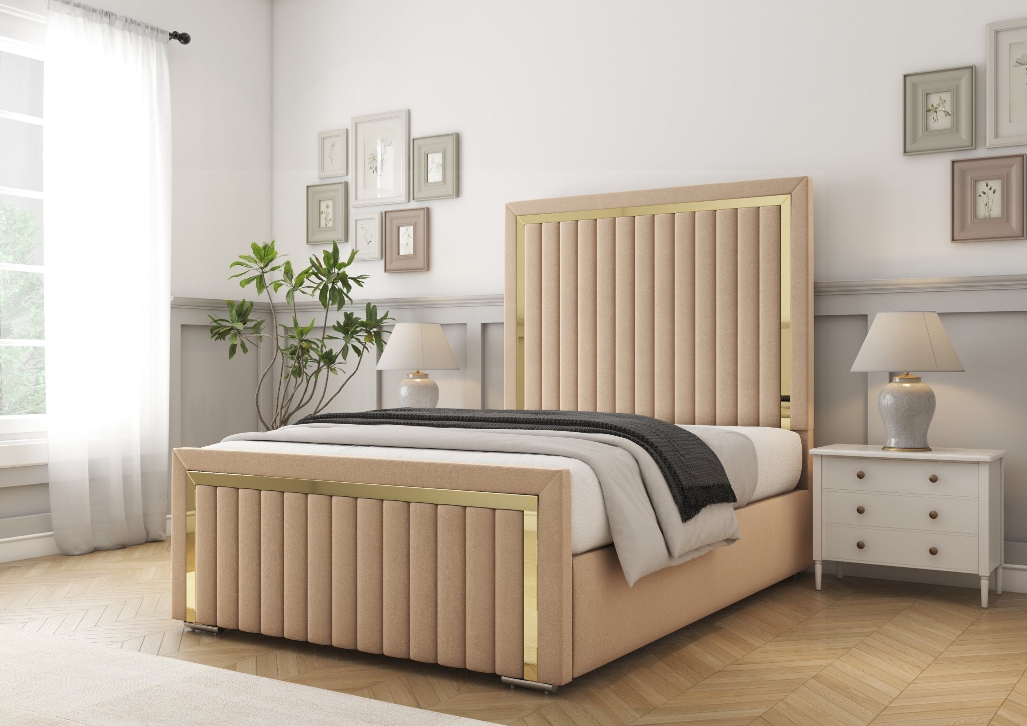 Boston Gold Divan Bed