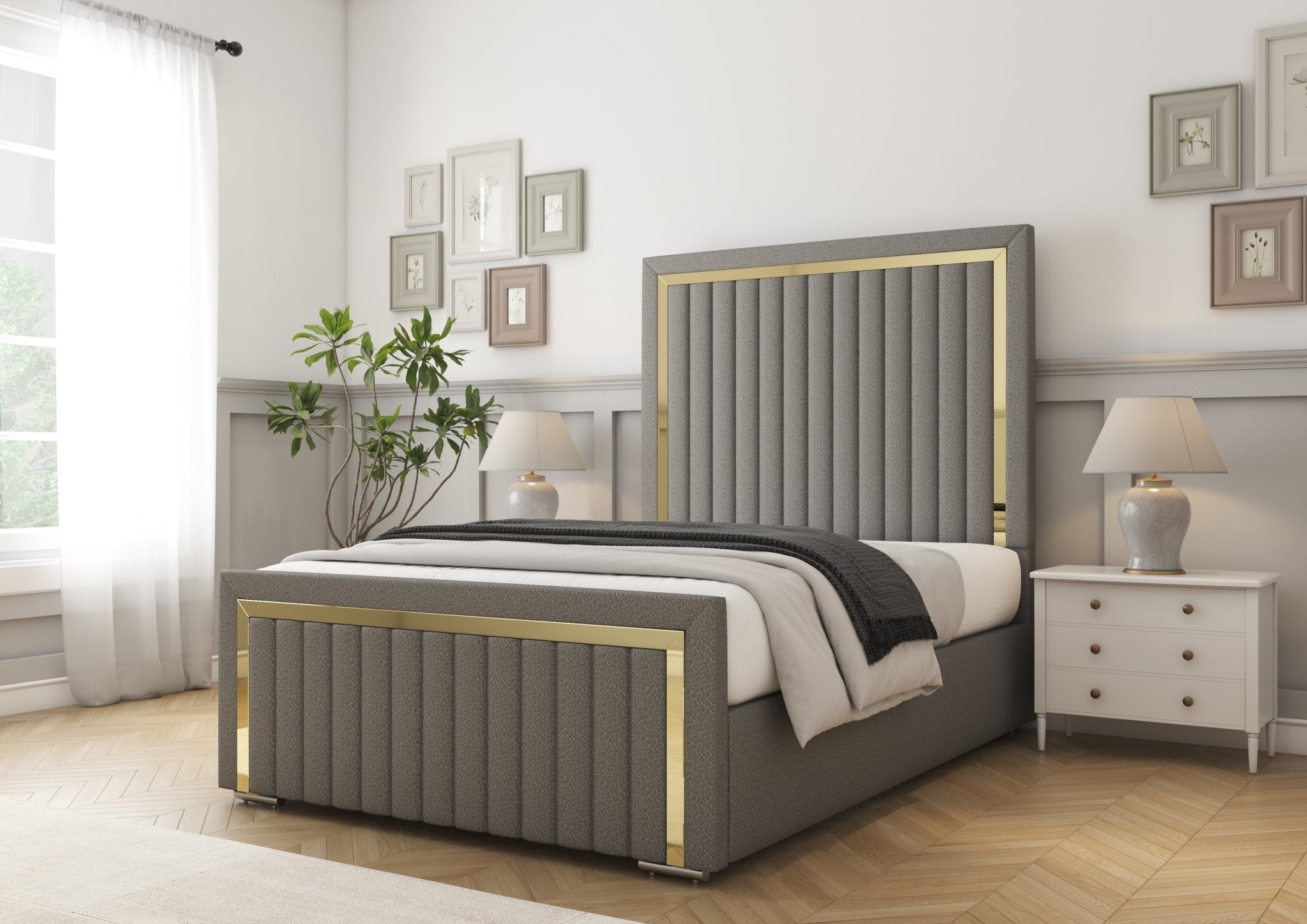Boston Gold Divan Bed