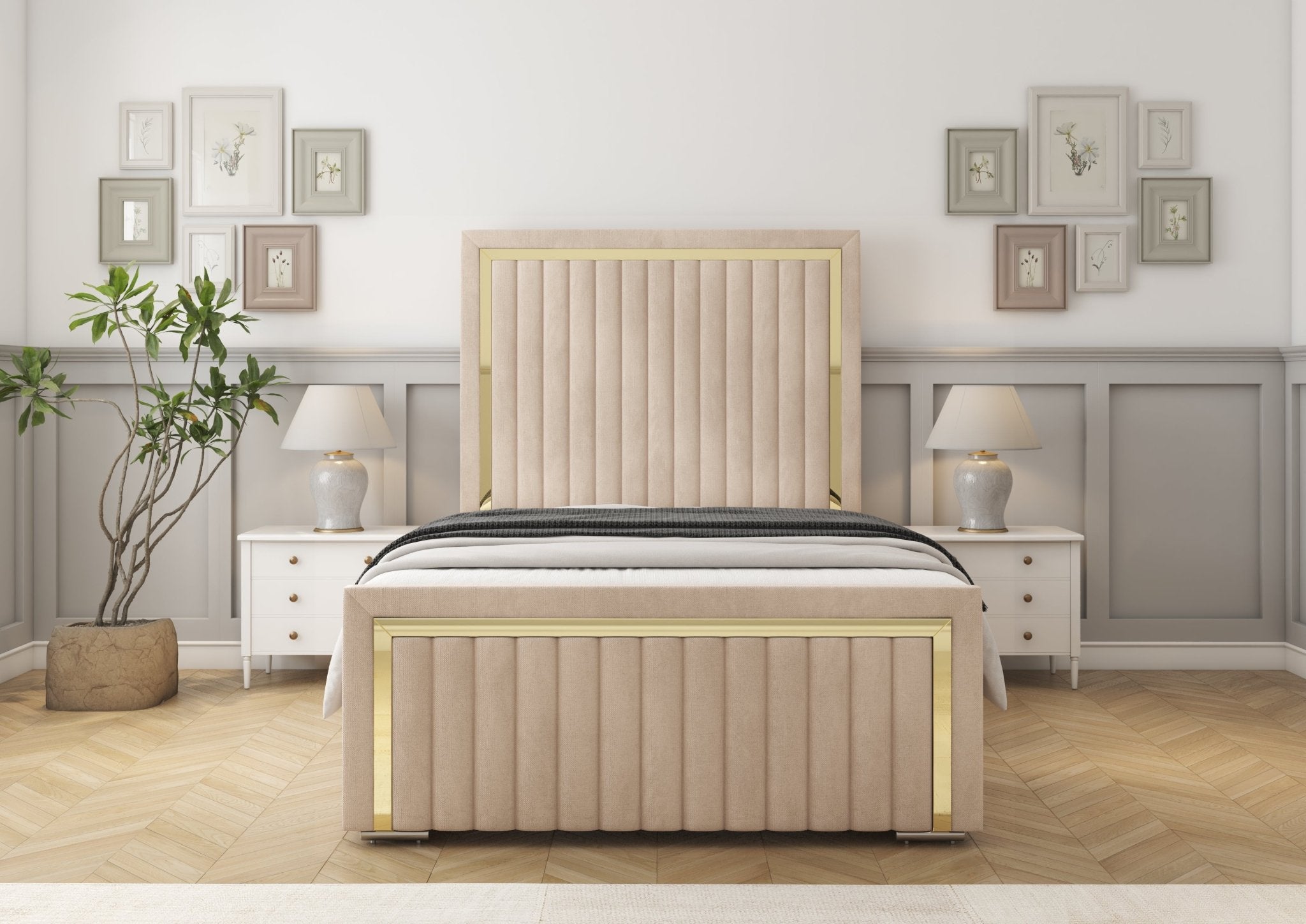 Boston Gold Divan Bed