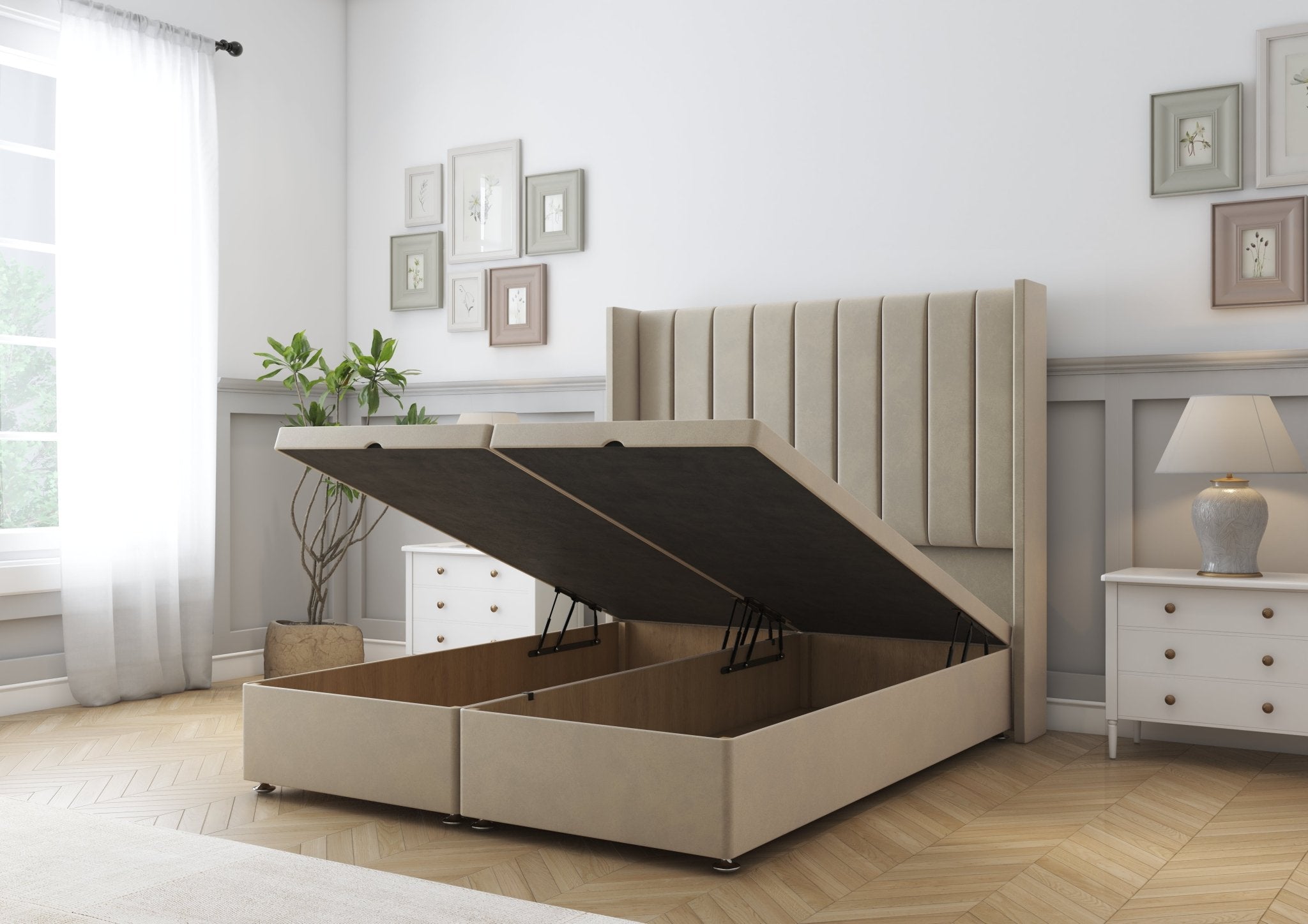 Carmen Ottoman Bed - Comfort Beds