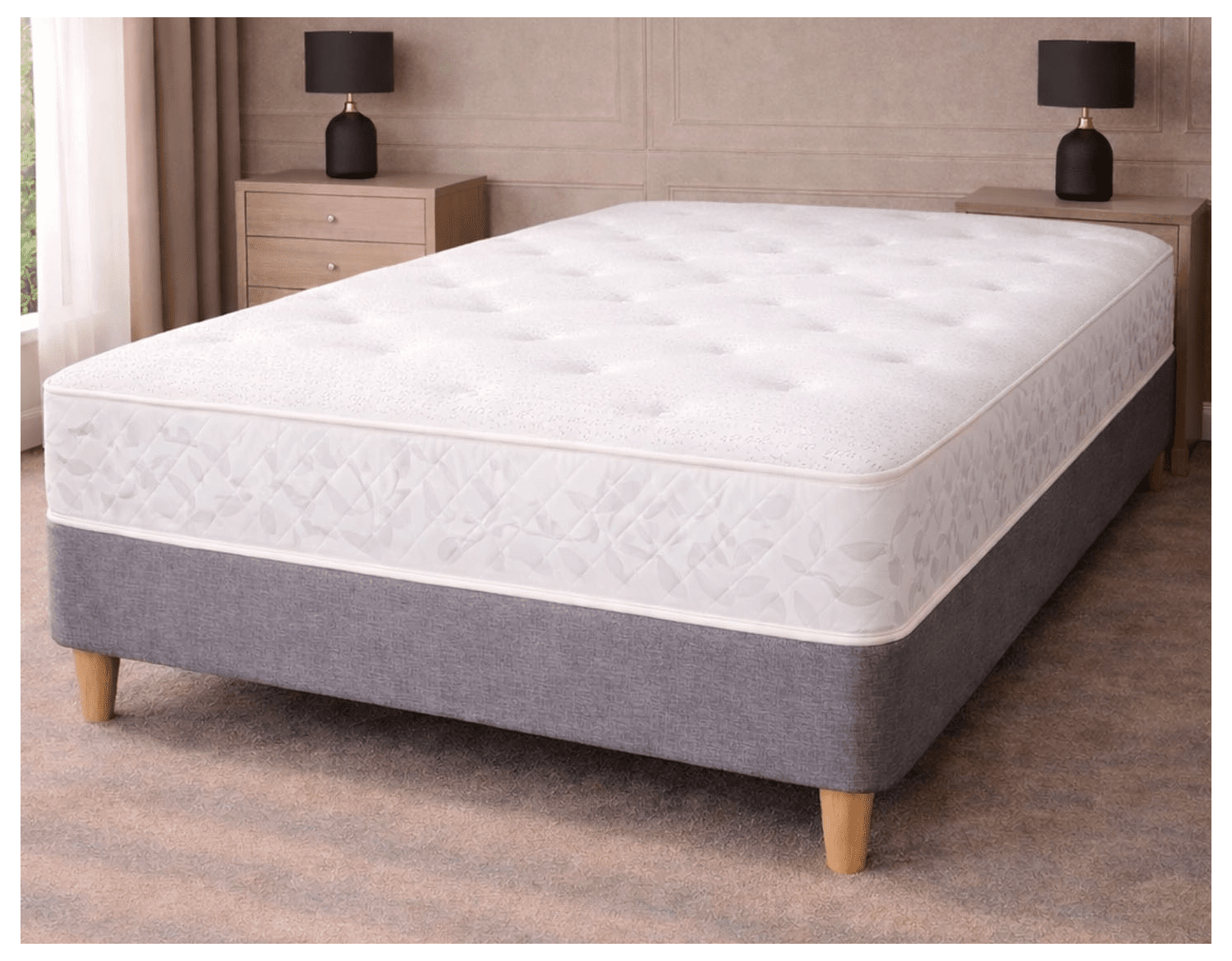 Chelsea Open Coil Spring Tufted Mattress