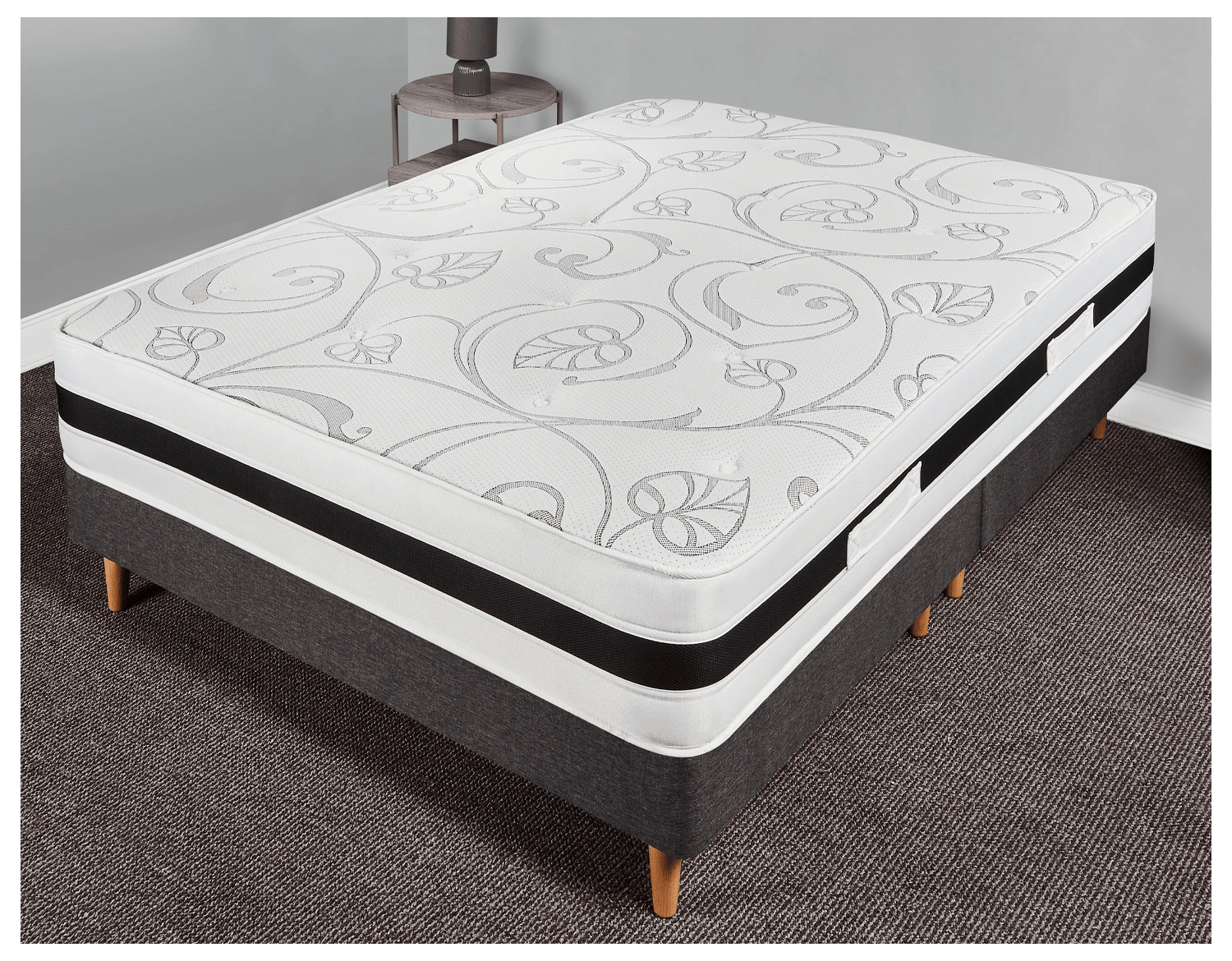 Mayfair Open Coil Spring Tufted Mattress