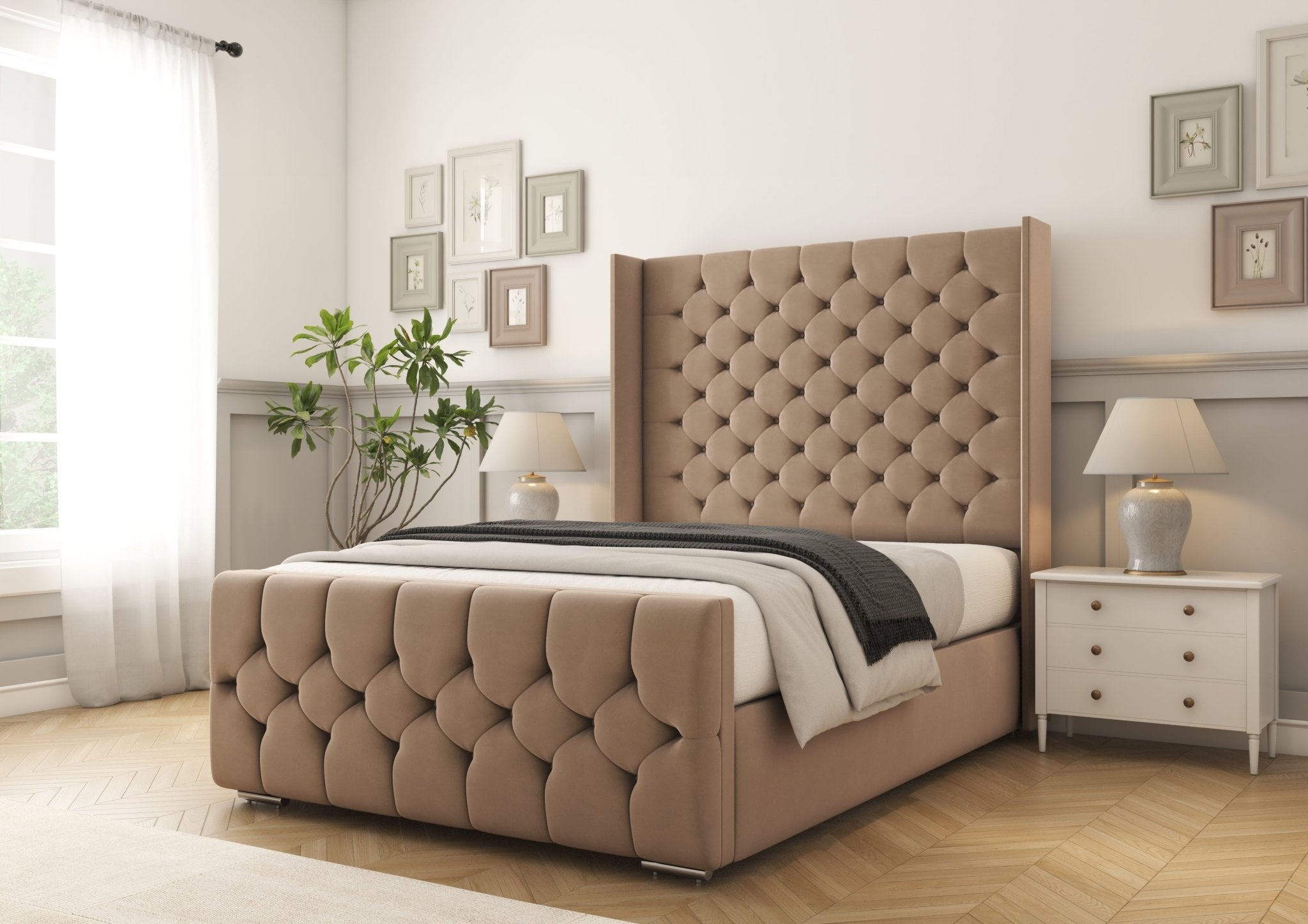 Monte Carlo bed frame