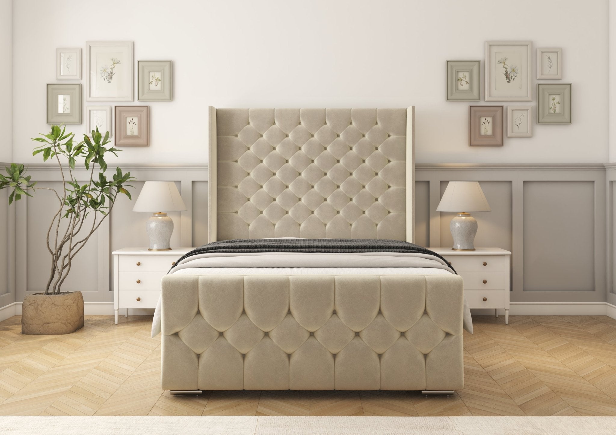 Monte Carlo bed frame