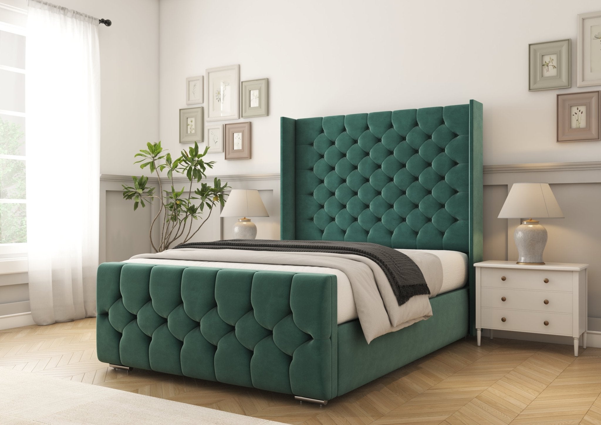 Monte Carlo bed frame