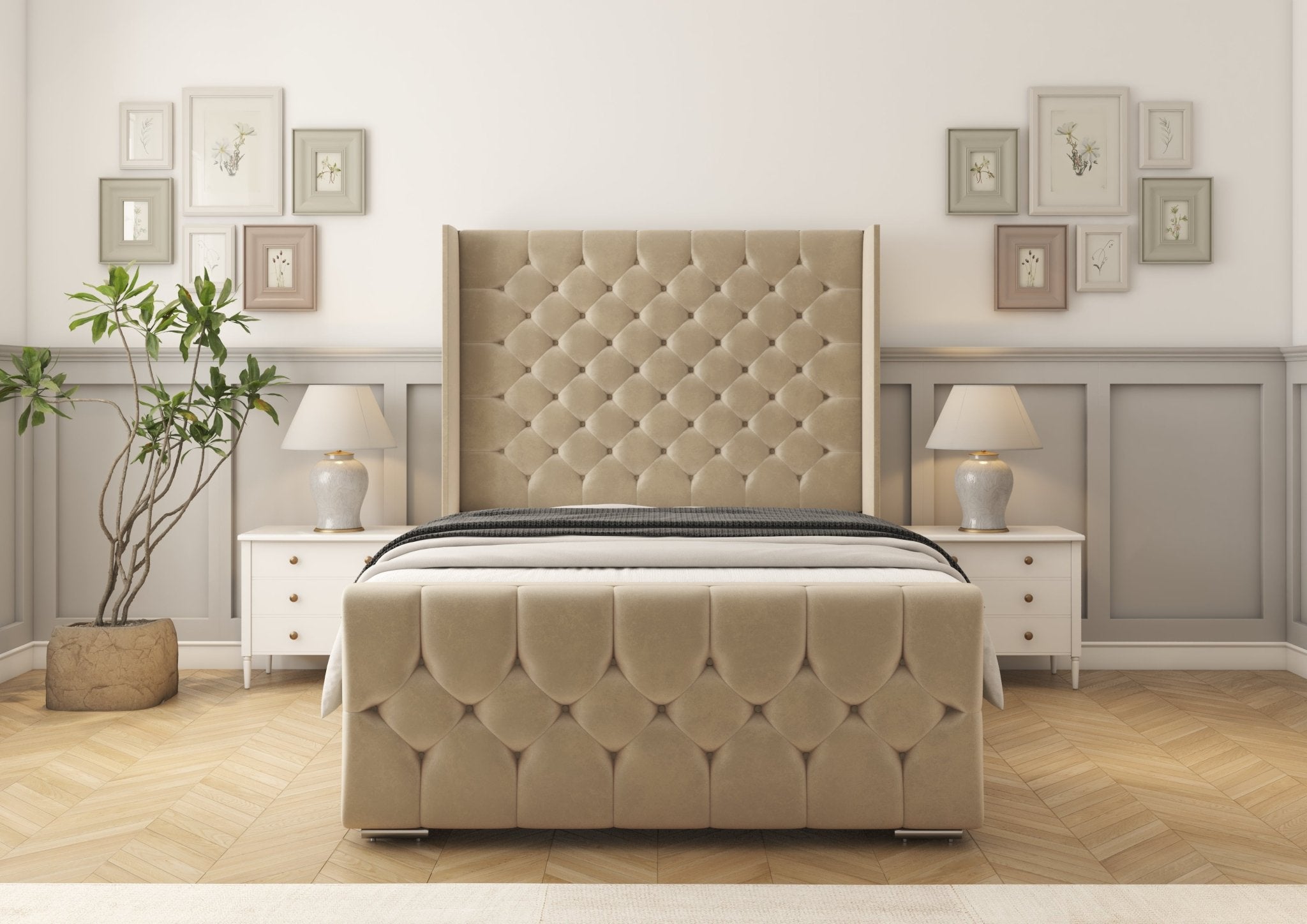 Monte Carlo bed frame