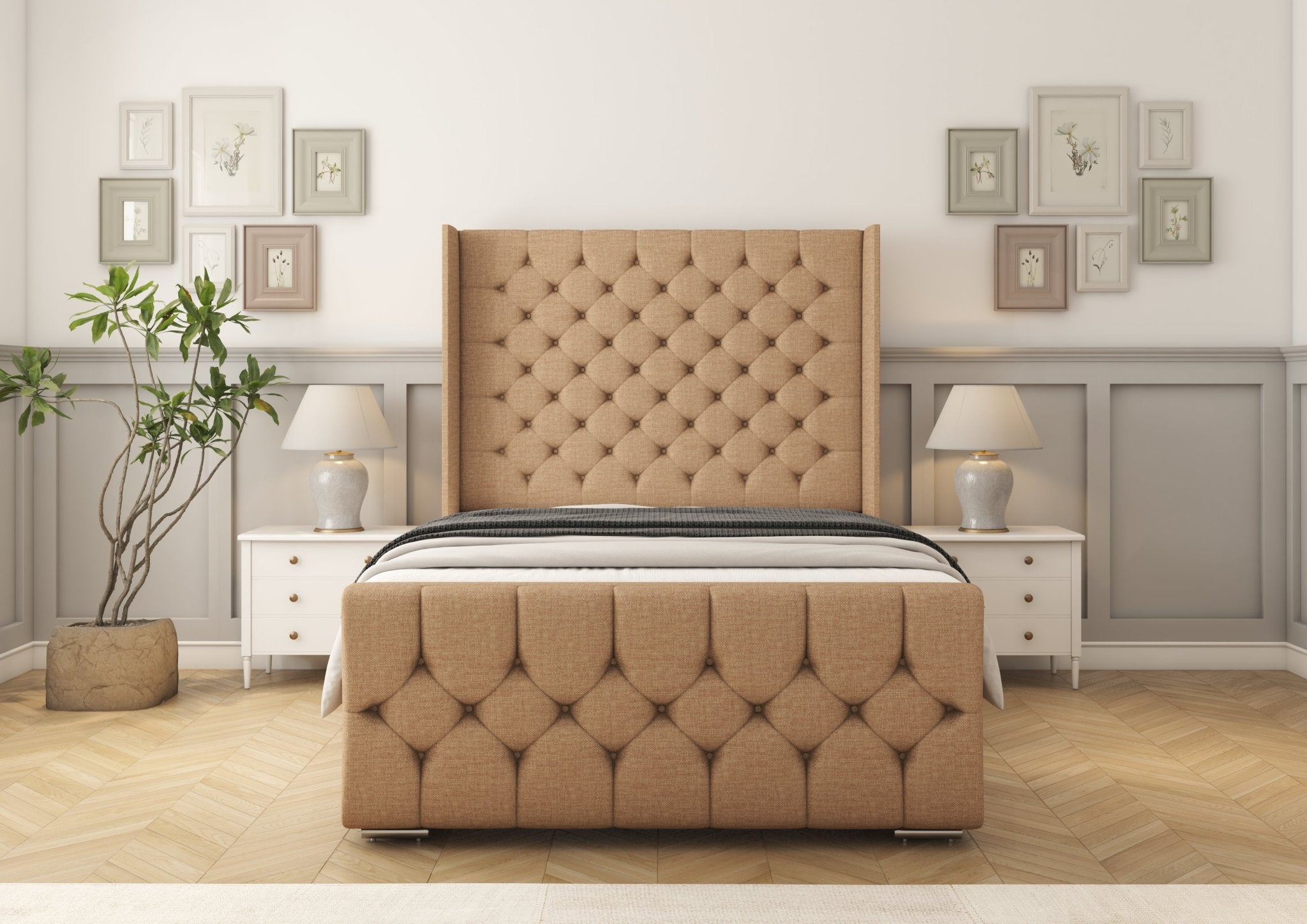 Monte Carlo bed frame