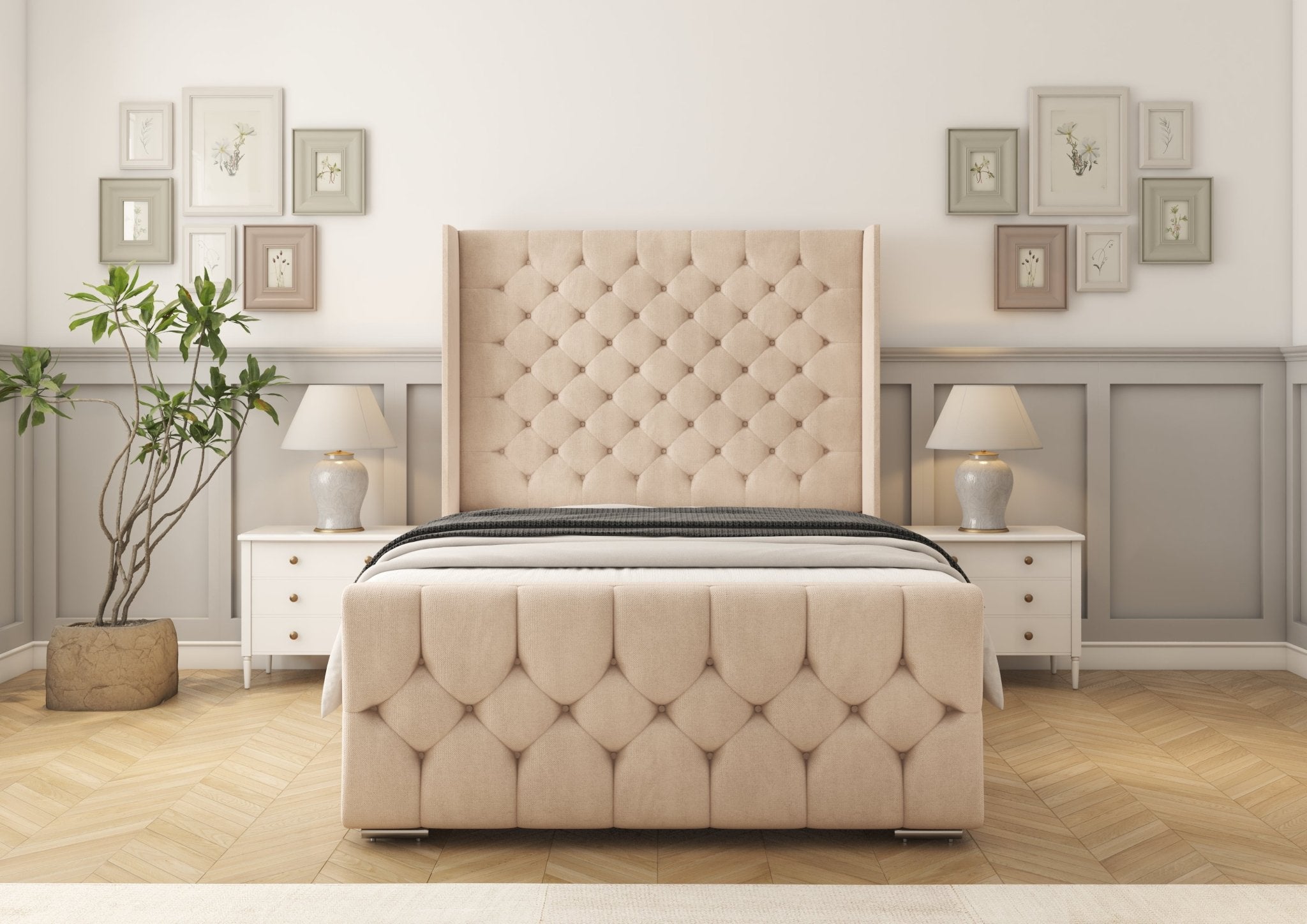 Monte Carlo bed frame