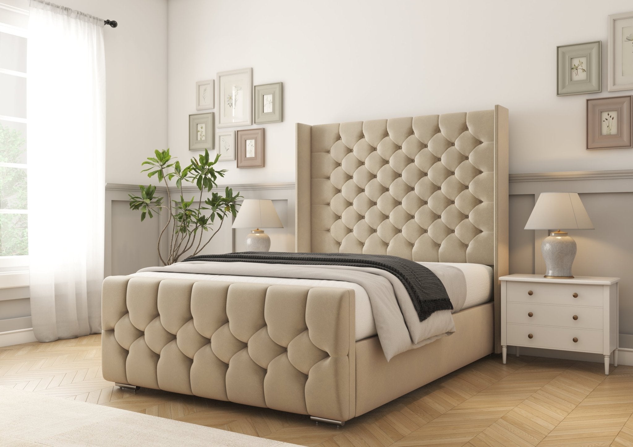 Monte Carlo bed frame