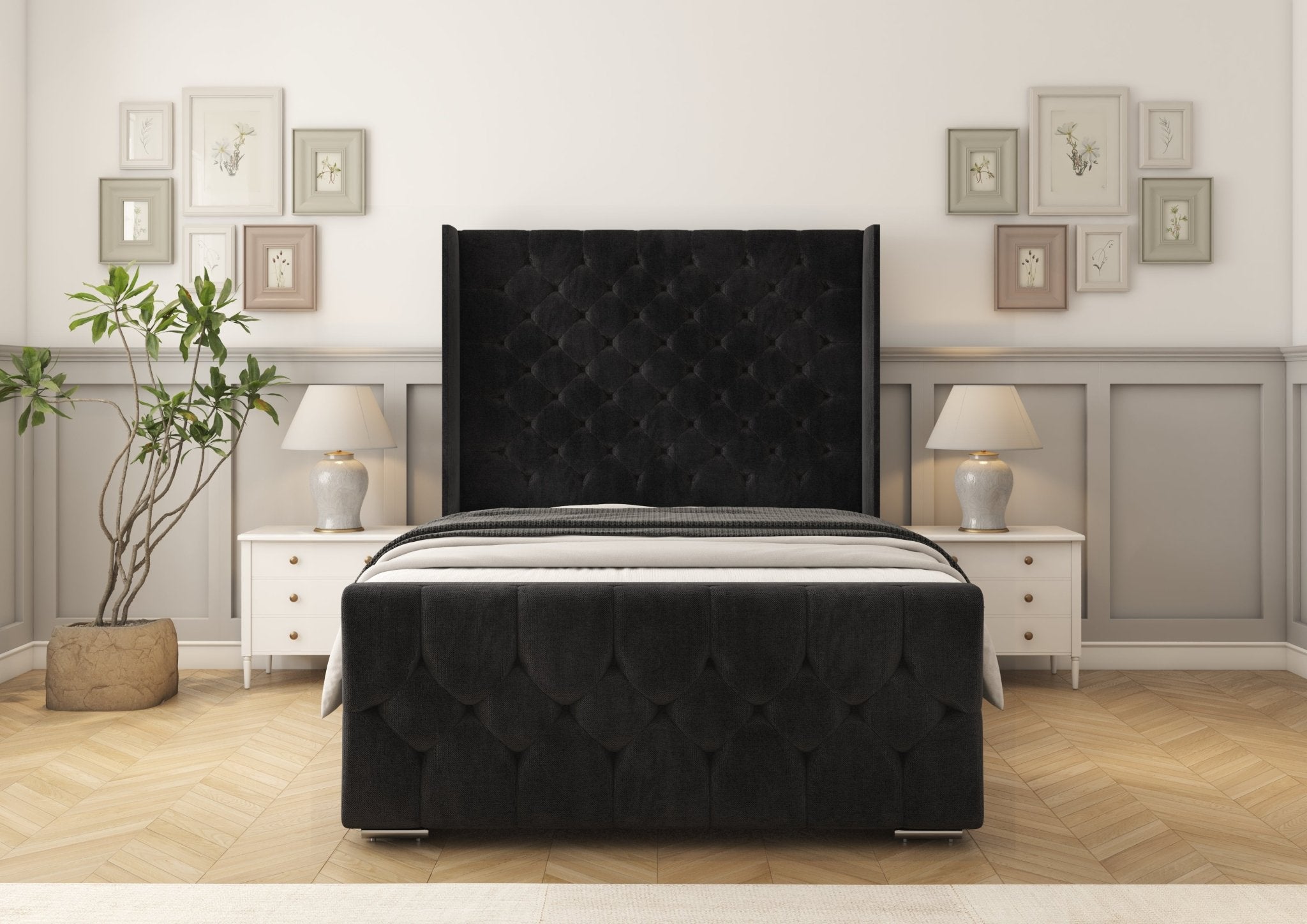 Monte Carlo bed frame