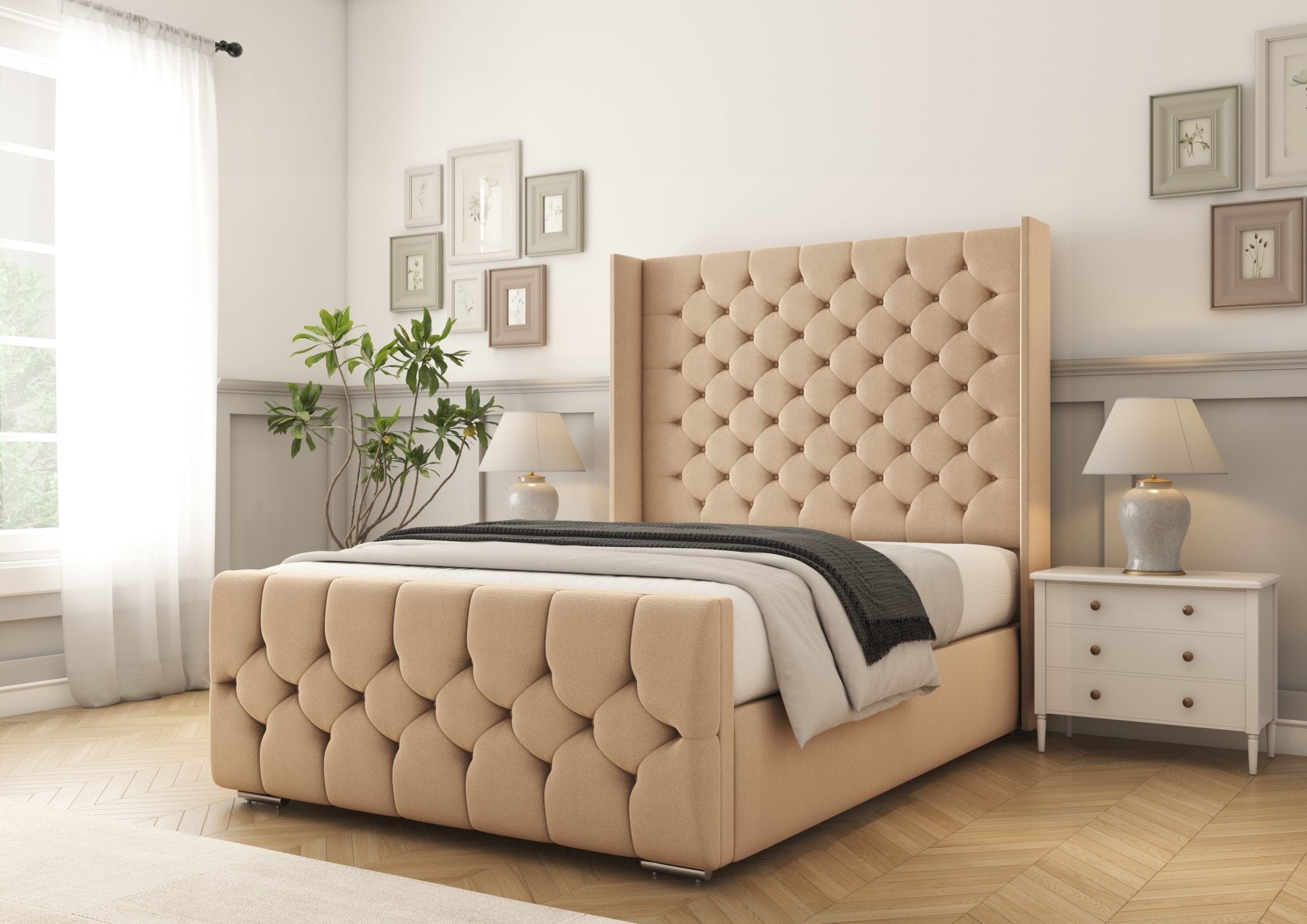 Monte Carlo bed frame