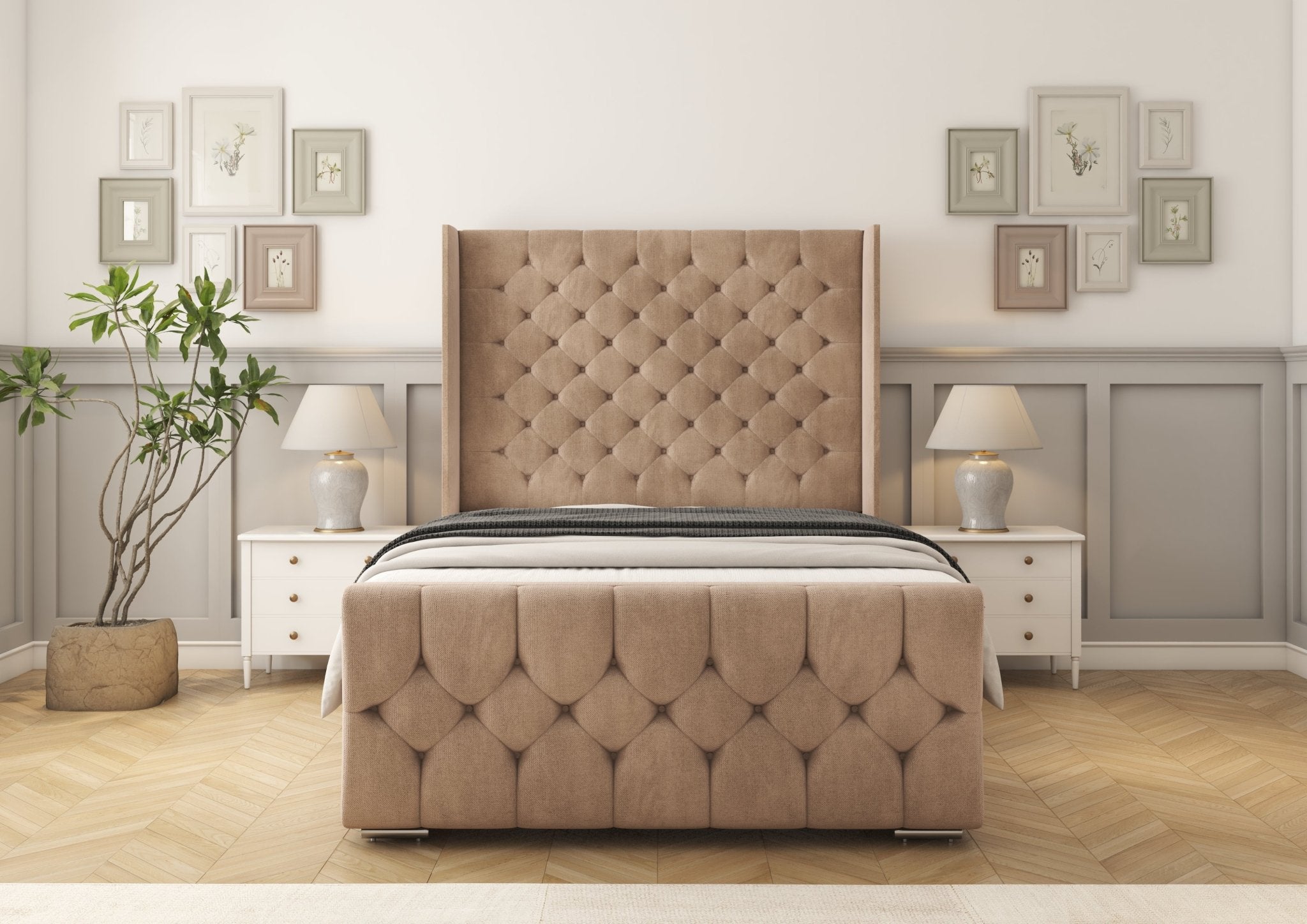 Monte Carlo bed frame