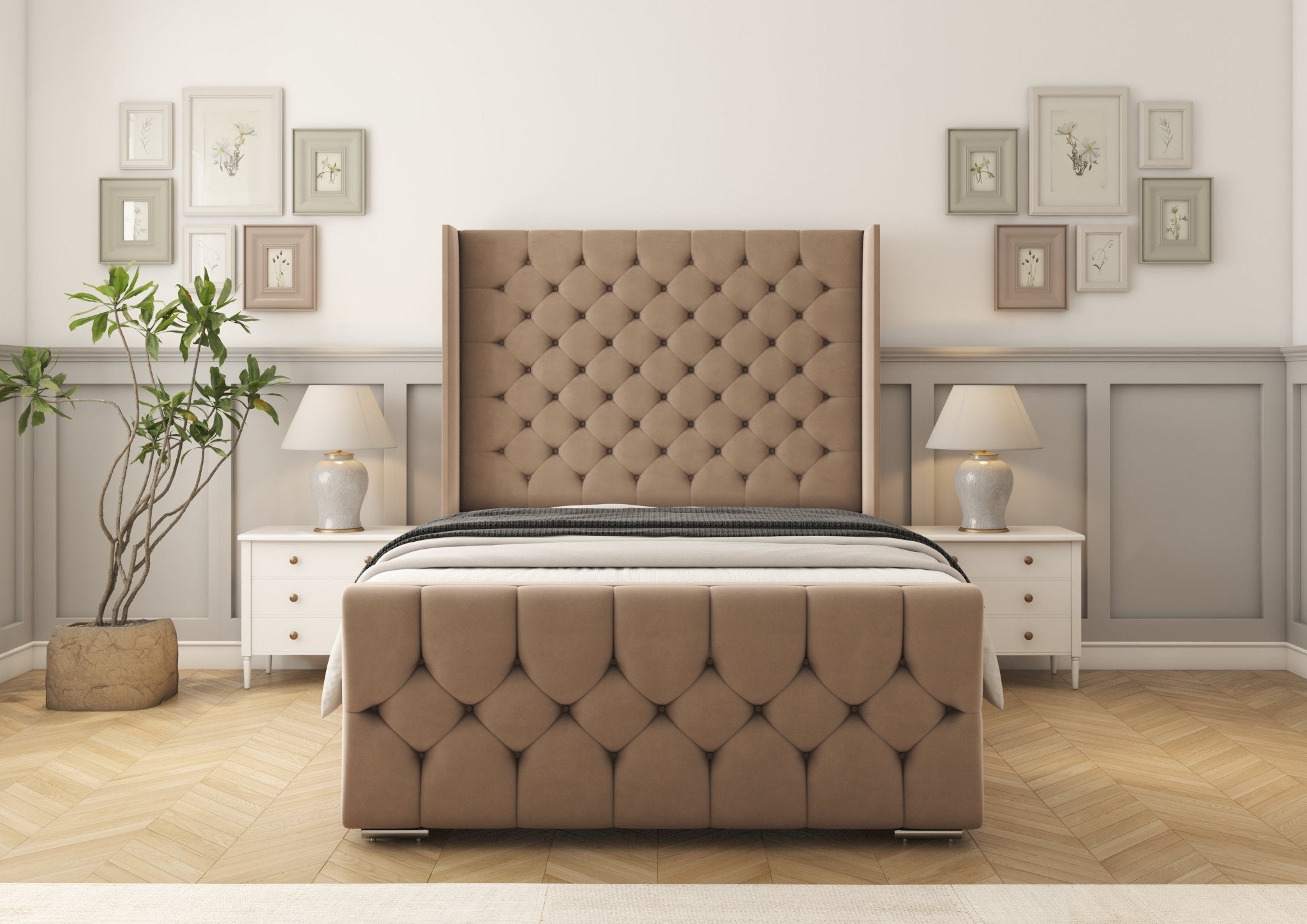 Monte Carlo bed frame