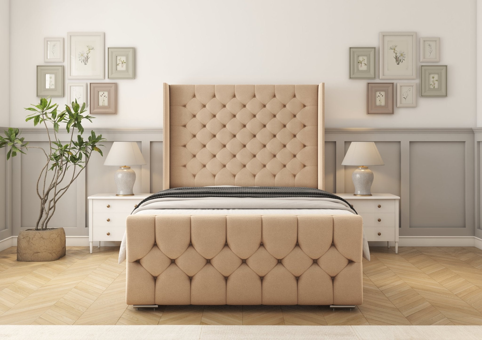 Monte Carlo bed frame