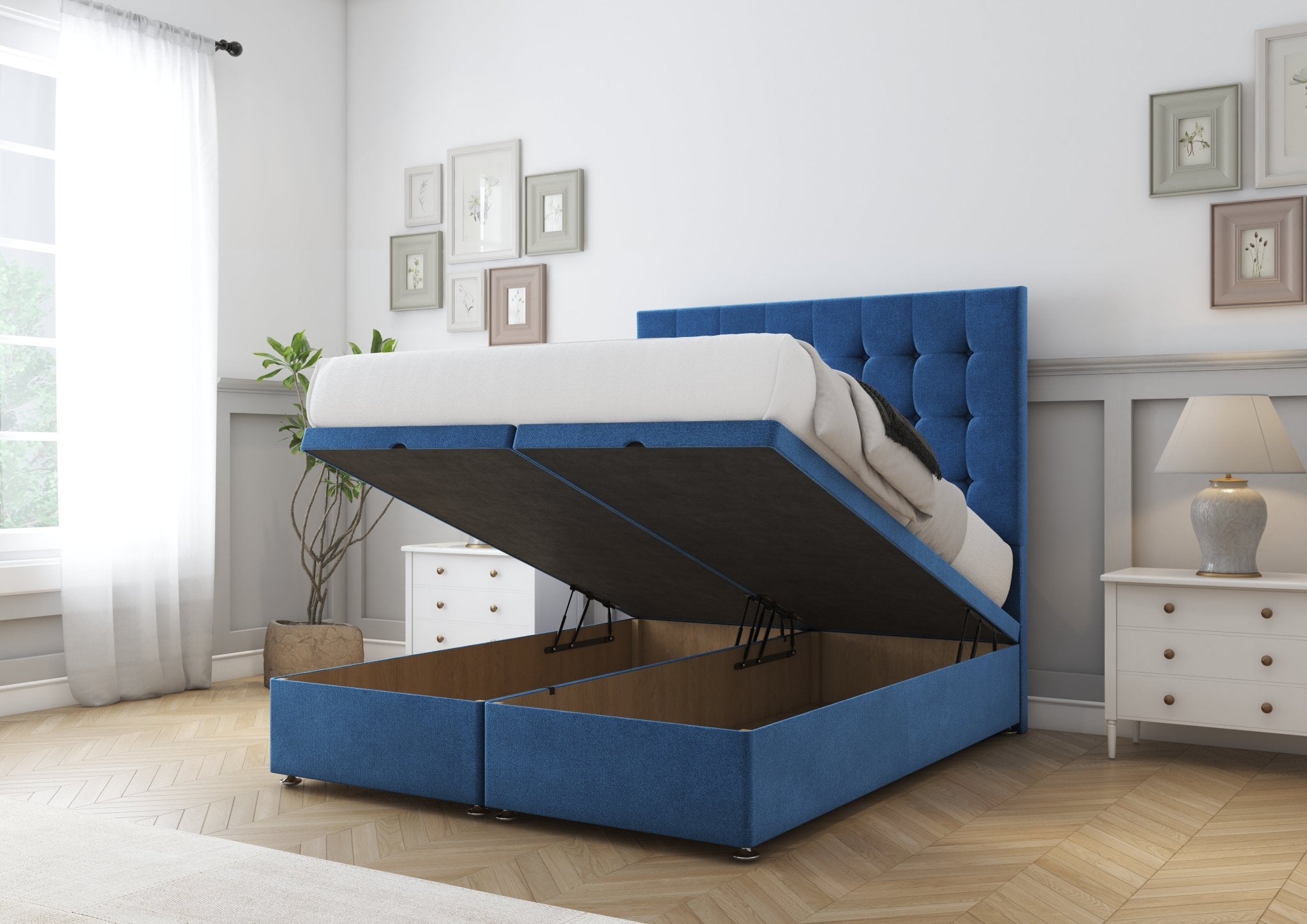 Savannah Ottoman Bed - Comfort Beds
