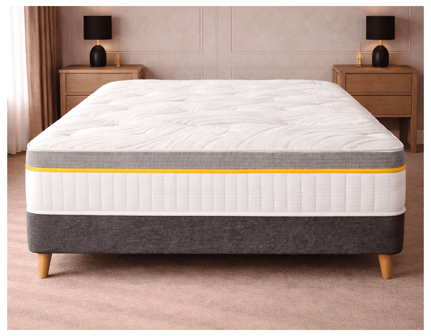 Serenity Hybrid Reflex Support Pocket Spring Mattress - Comfort Beds