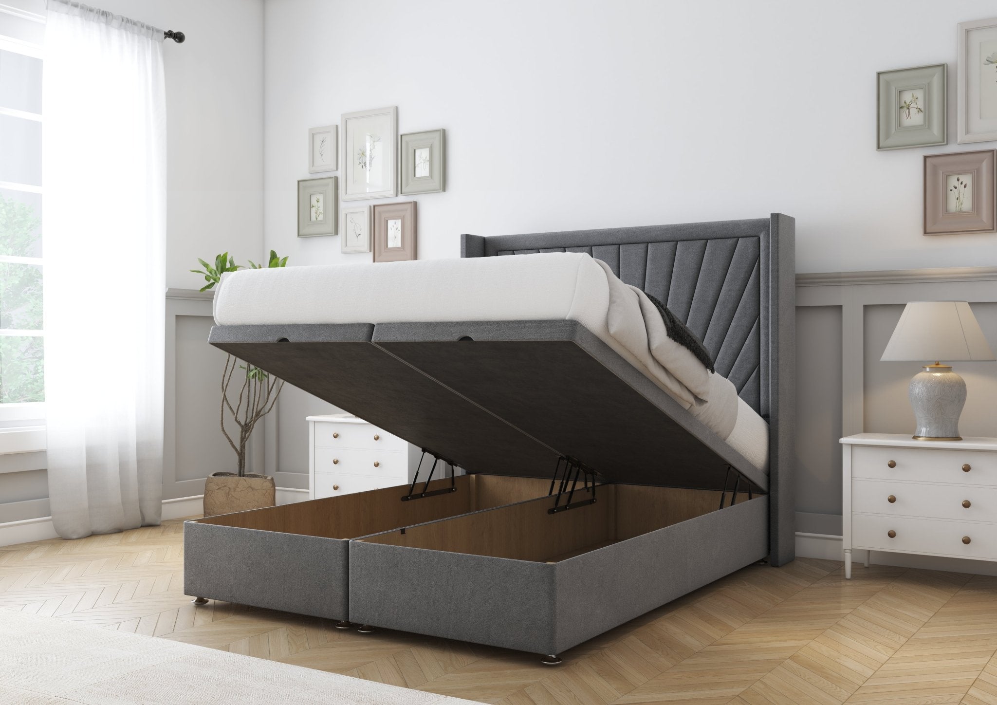 Sunrise Ottoman Bed - Comfort Beds