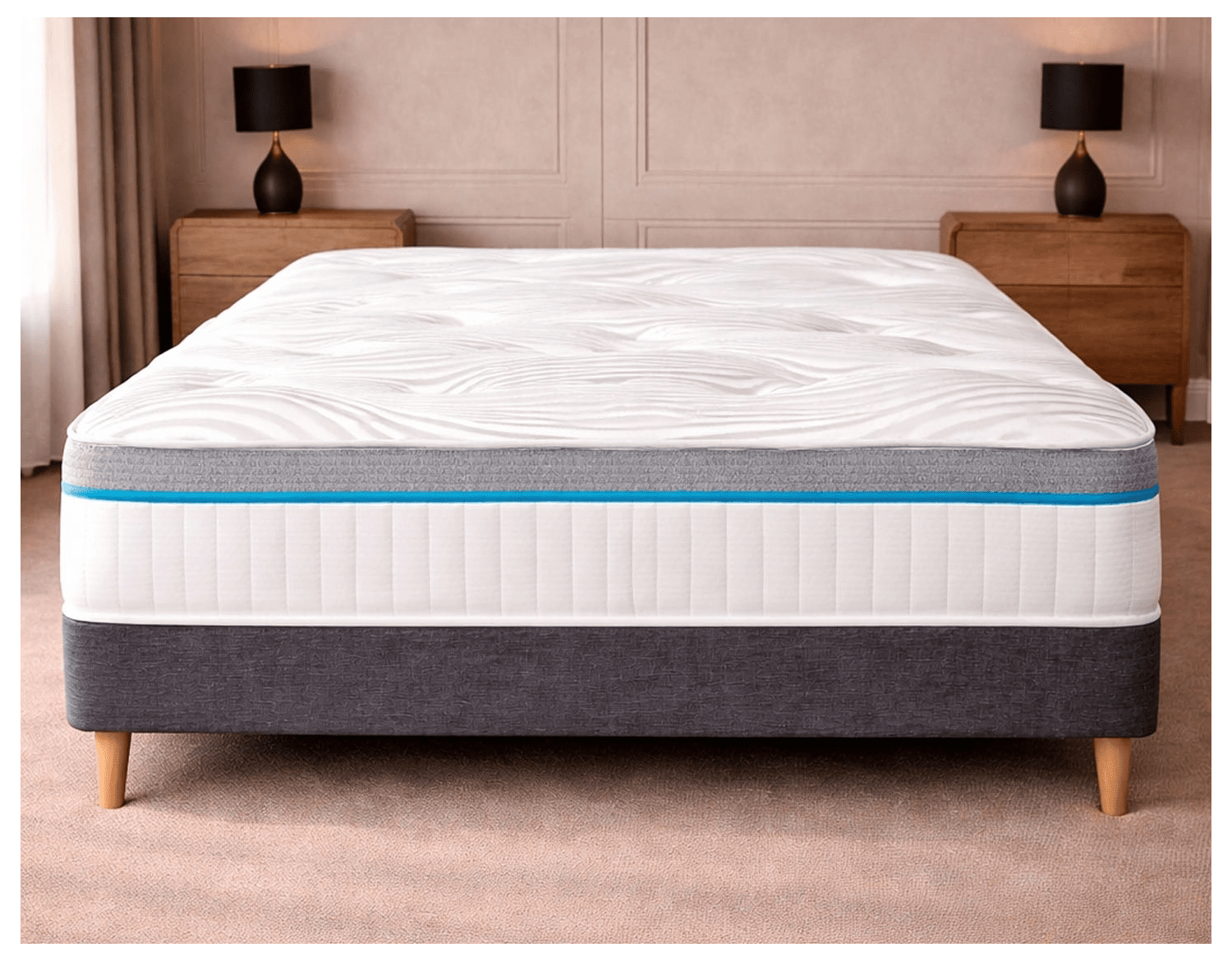 Tranquillity Cool Gel Hybrid Pocket Spring Mattress - Comfort Beds