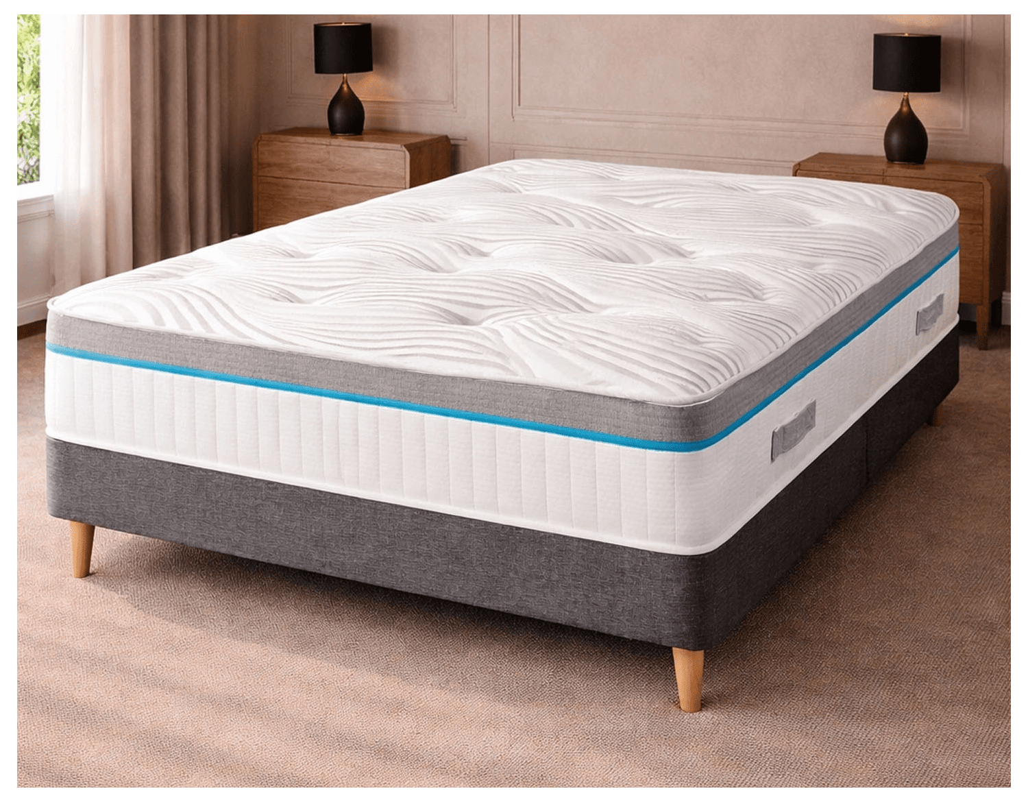 Tranquillity Cool Gel Hybrid Pocket Spring Mattress - Comfort Beds